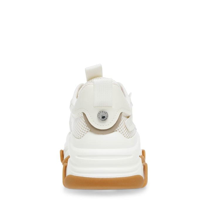 White/Gum - Steve Madden - Women's Possession Chunky Trainers