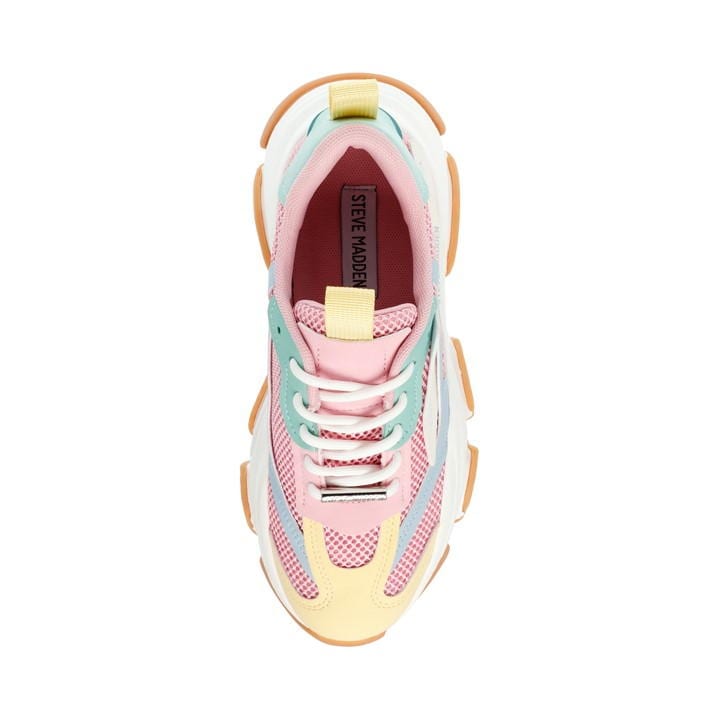 Pastel Multi - Steve Madden - Women's Possession Chunky Trainers