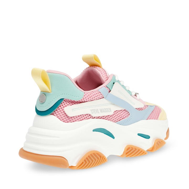 Pastel Multi - Steve Madden - Women's Possession Chunky Trainers