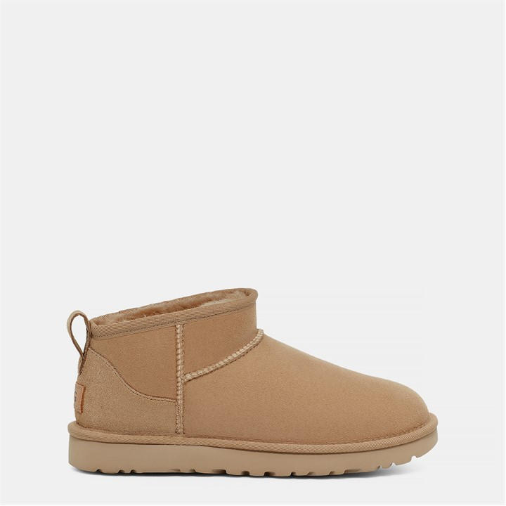 Ugg Classic Mini Ii Mustard Seed Boots In White