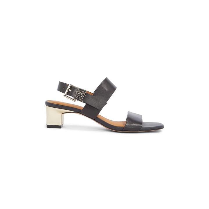 TOMMY HILFIGER ARDWARE BLOCK MID HEELS
