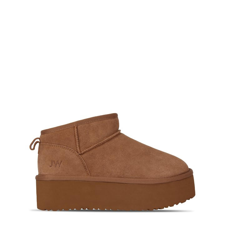 Jack Wills Women's Brown Platform Snug Boots Size 7