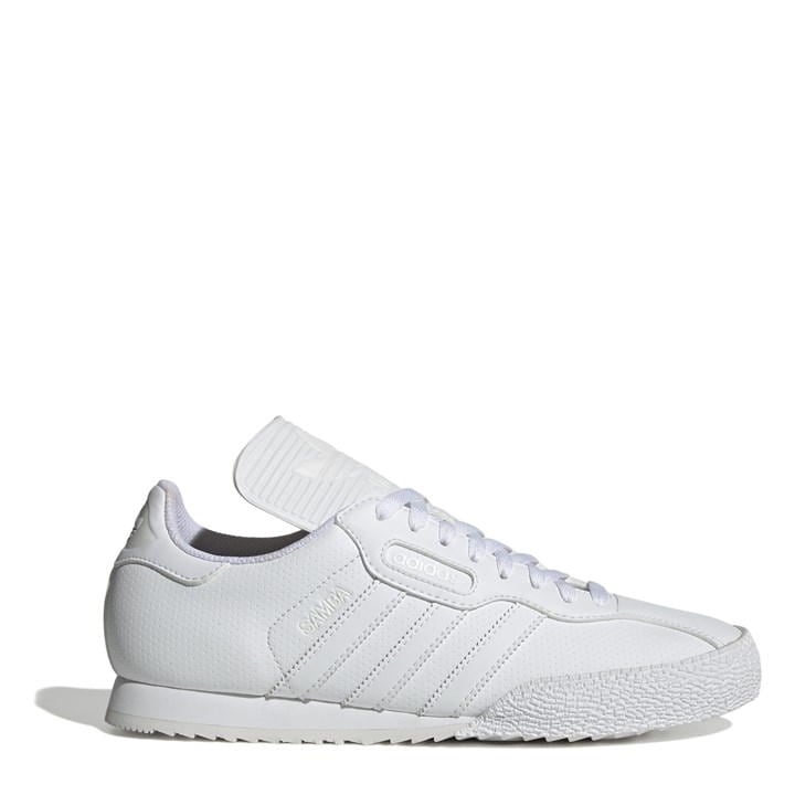 Adidas Men's White Samba Super Trainers Size 8