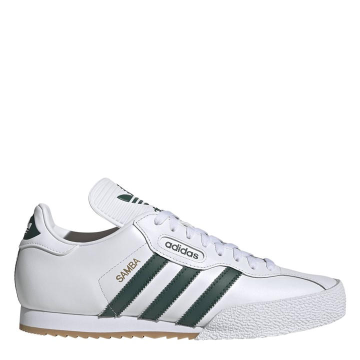 Adidas Men's White Samba Super Trainers Size 10.5