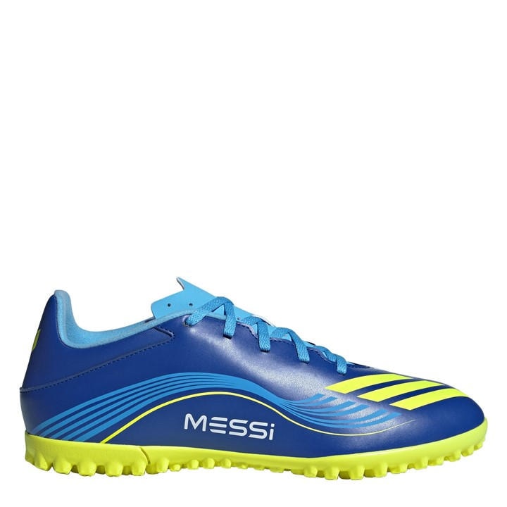 Adidas Men's Blue F50 Club Astro Adults Turf Football Boots Size 7