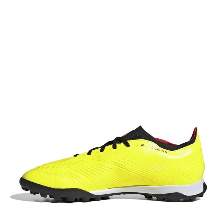 Yellow/Blk/Red - adidas - Predator 24 League Low Turf Football Boots