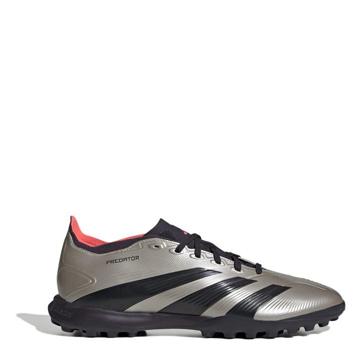 Silver/Black - adidas - Predator League Astro Turf Football Boots