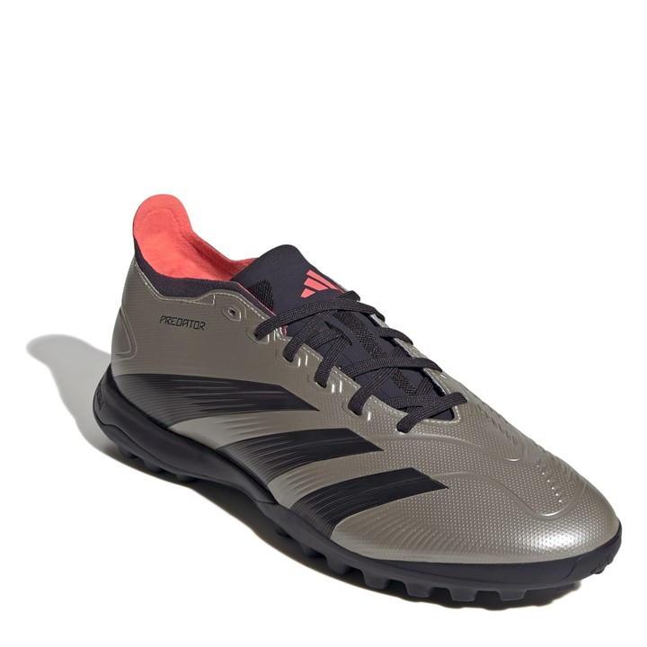 Silver/Black - adidas - Predator League Astro Turf Football Boots