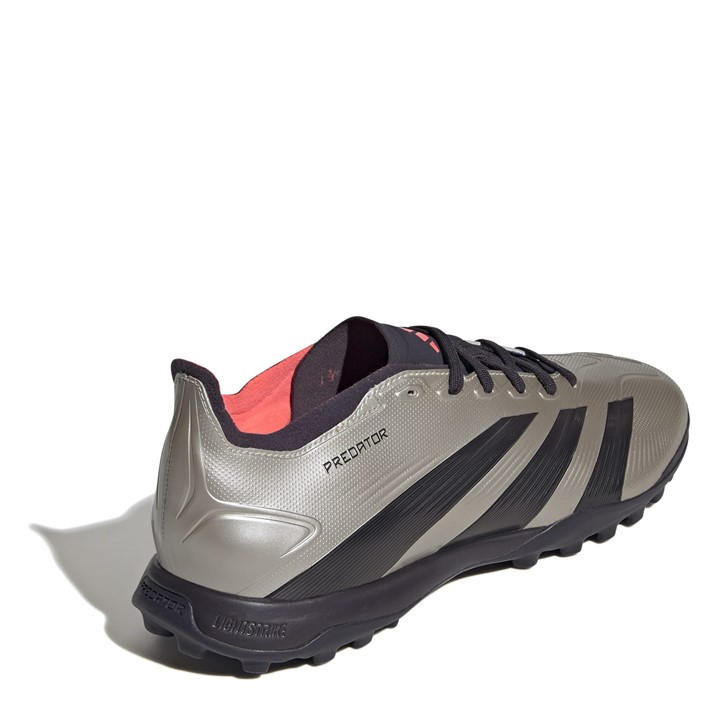 Silver/Black - adidas - Predator League Astro Turf Football Boots