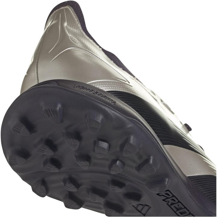 Silver/Black - adidas - Predator League Astro Turf Football Boots