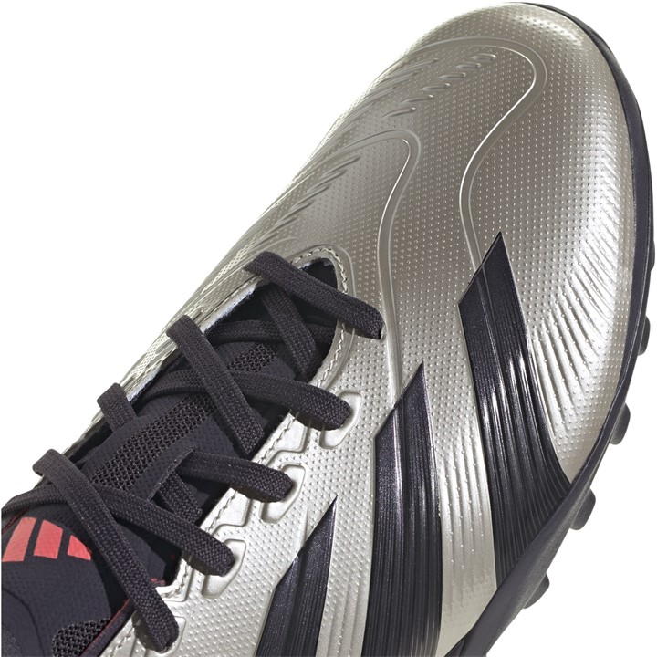 Silver/Black - adidas - Predator League Astro Turf Football Boots