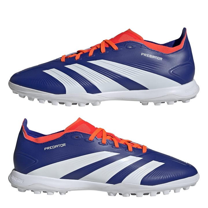 Blue/Wht/Red - adidas - Predator League Astro Turf Football Boots