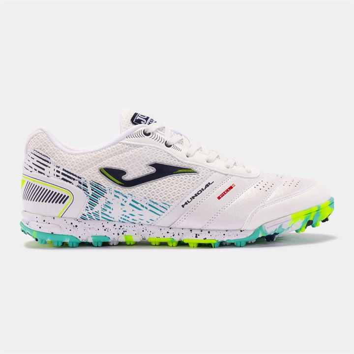 Joma Mundial Leather Indoor Football Trainers - White