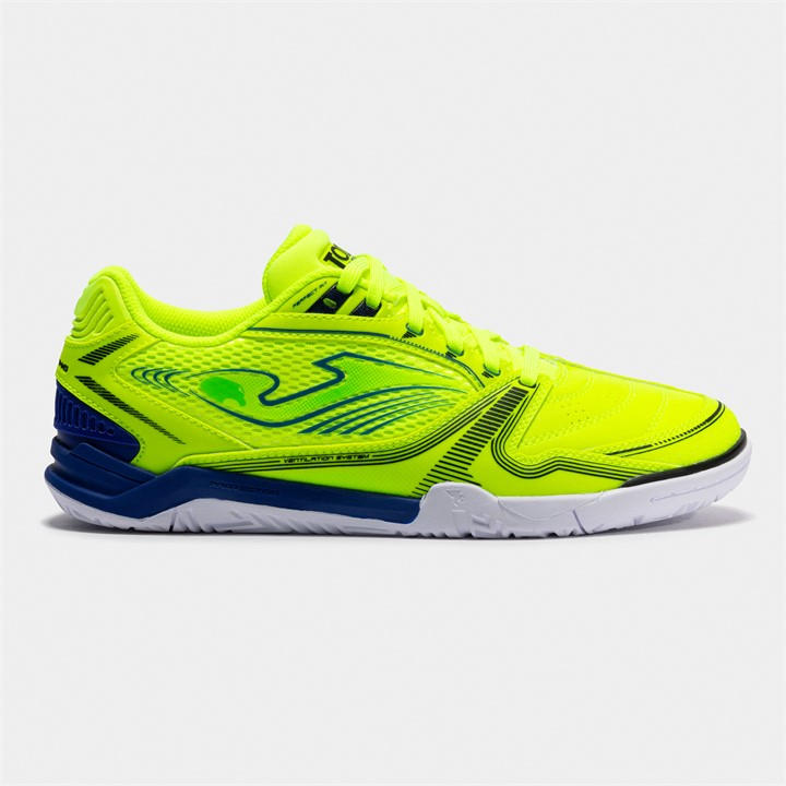 Joma Men's Yellow Dribling 721 Indoor Football Trainers Size 7
