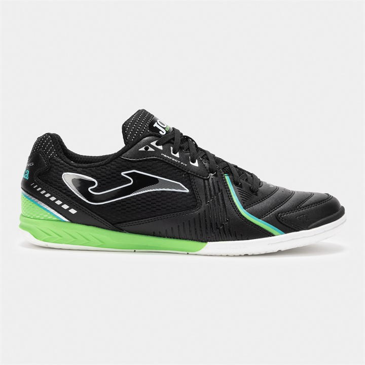 Joma Men's Black Dribling 721 Indoor Football Trainers Size 8.5