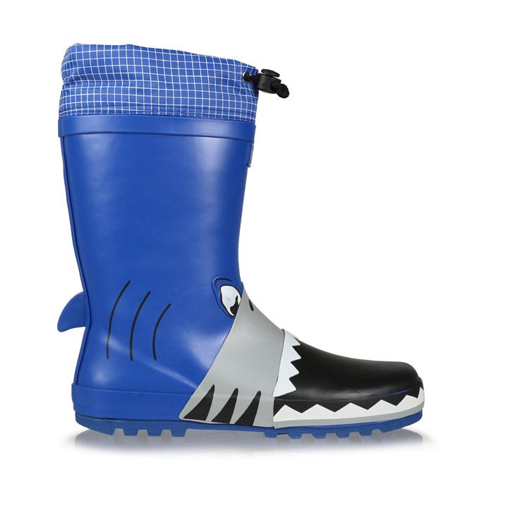 Regatta Girls Blue Kids Mudplay Animal Wellies C1