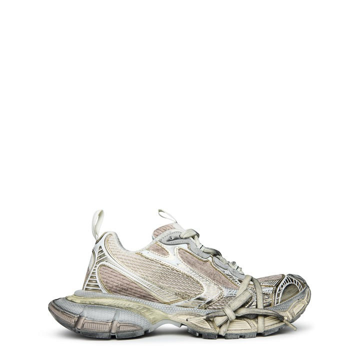 Balenciaga Women's Cream Trainers Size 7