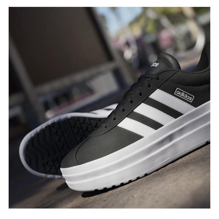 Black/White - adidas - VL Court Bold Women's Trainers