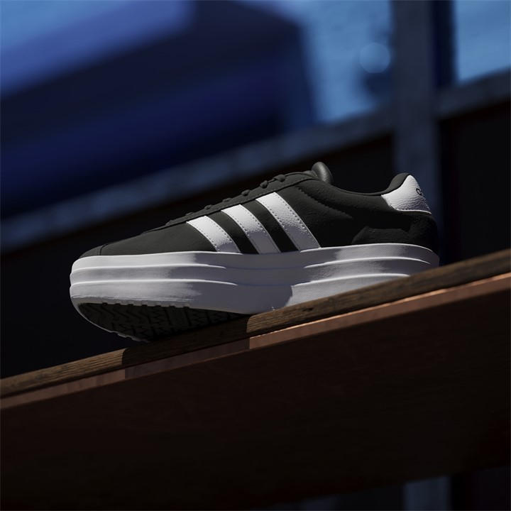 Black/White - adidas - VL Court Bold Women's Trainers