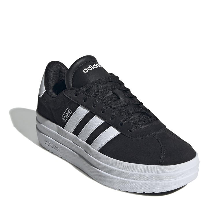 Black/White - adidas - VL Court Bold Women's Trainers