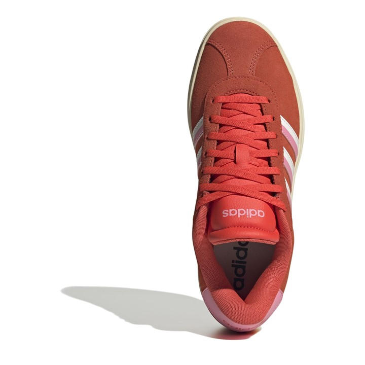 Red/Pink/White - adidas - VL Court Bold Women's Trainers