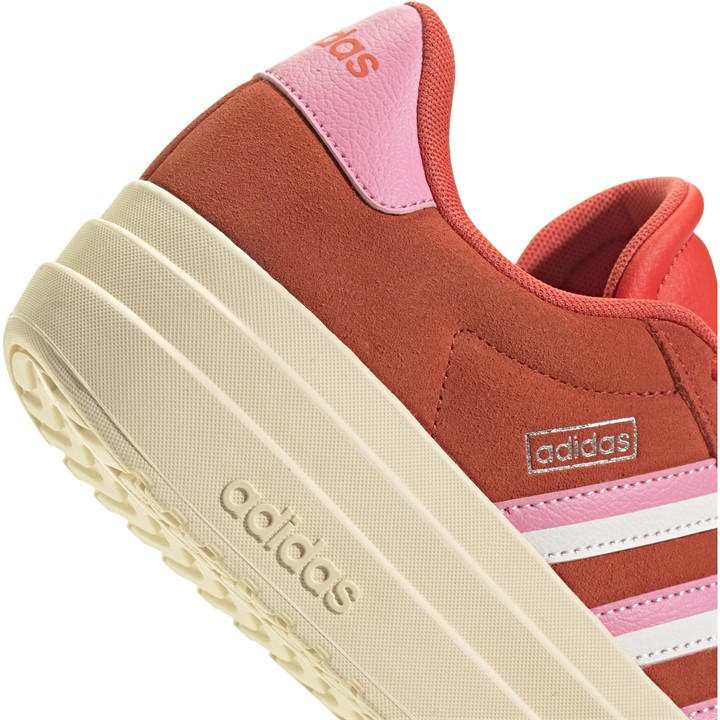 Red/Pink/White - adidas - VL Court Bold Women's Trainers