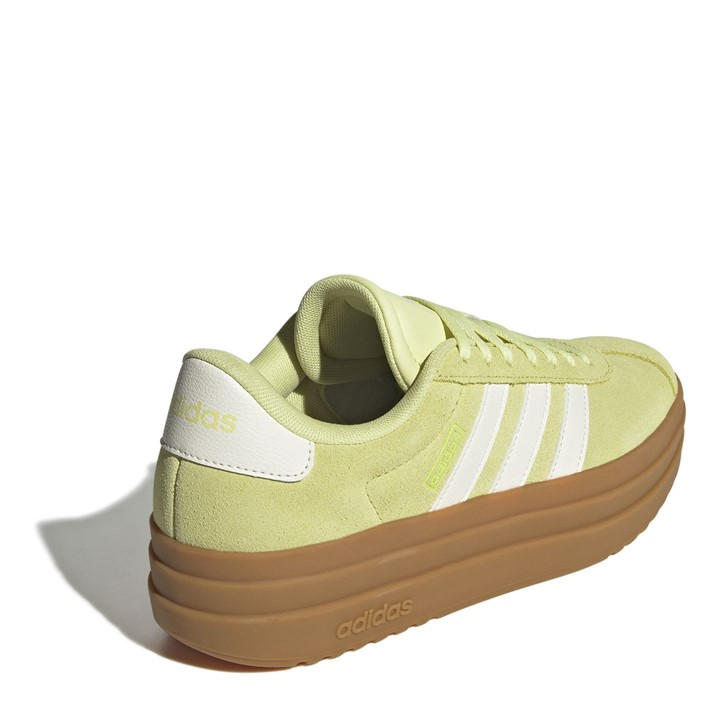 Yellow/Wht/Gum - adidas - VL Court Bold Women's Trainers