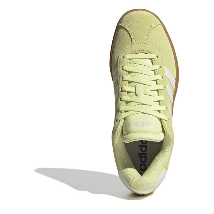 Yellow/Wht/Gum - adidas - VL Court Bold Women's Trainers