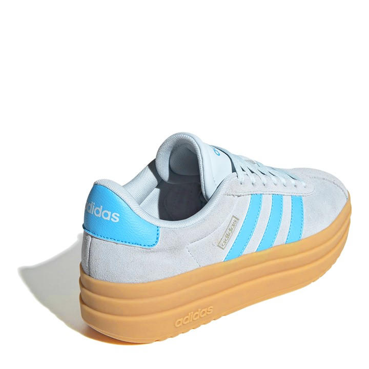 Halo Blue/Gum - adidas - VL Court Bold Women's Trainers