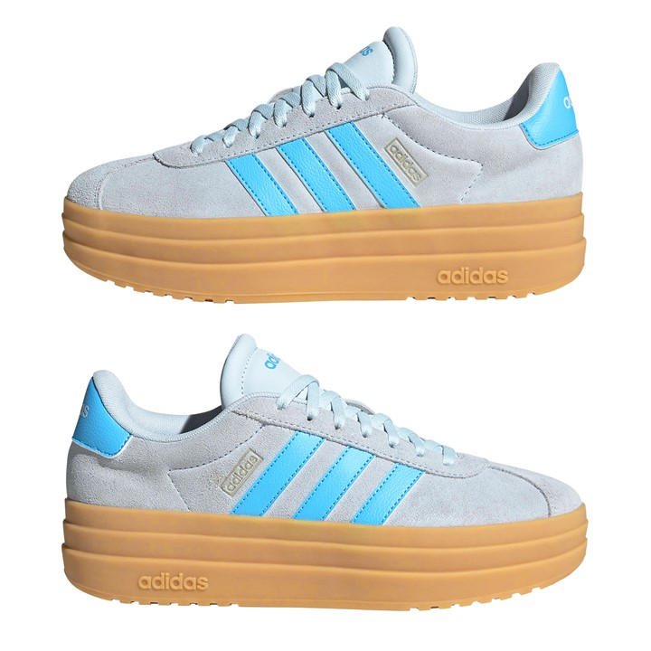 Halo Blue/Gum - adidas - VL Court Bold Women's Trainers