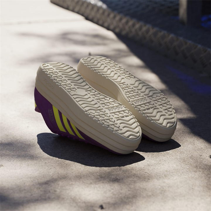 Purple/Lime - adidas - VL Court Bold Women's Trainers