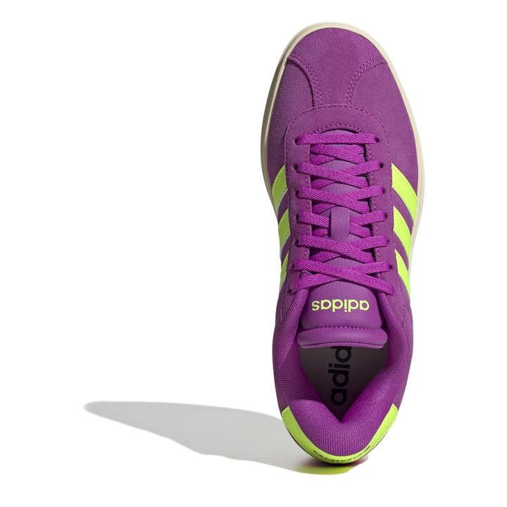 Purple/Lime - adidas - VL Court Bold Women's Trainers