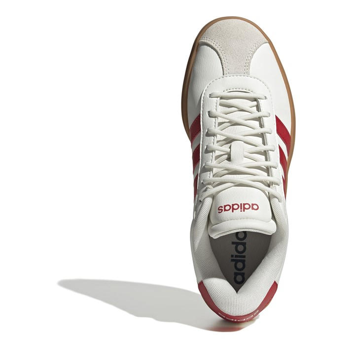 White/Red/Gum - adidas - VL Court Bold Women's Trainers