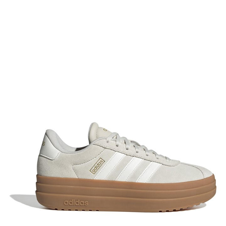 Off Wht/Gum - adidas - VL Court Bold Women's Trainers