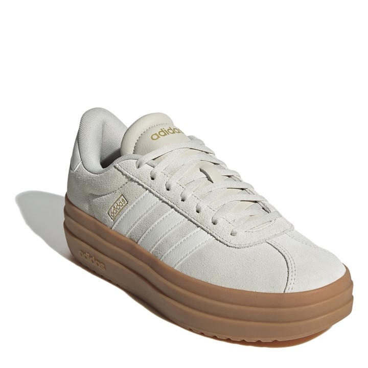 Off Wht/Gum - adidas - VL Court Bold Women's Trainers