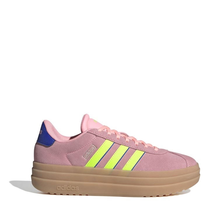 Pink/Green - adidas - VL Court Bold Women's Trainers