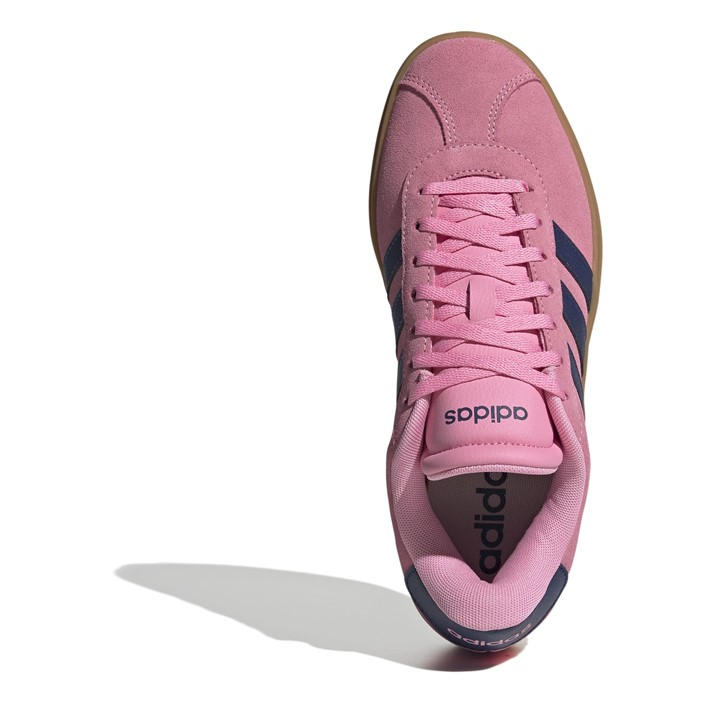 Pink/Navy/Gum - adidas - VL Court Bold Women's Trainers