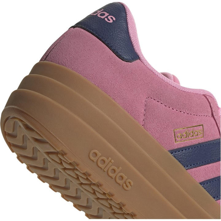 Pink/Navy/Gum - adidas - VL Court Bold Women's Trainers