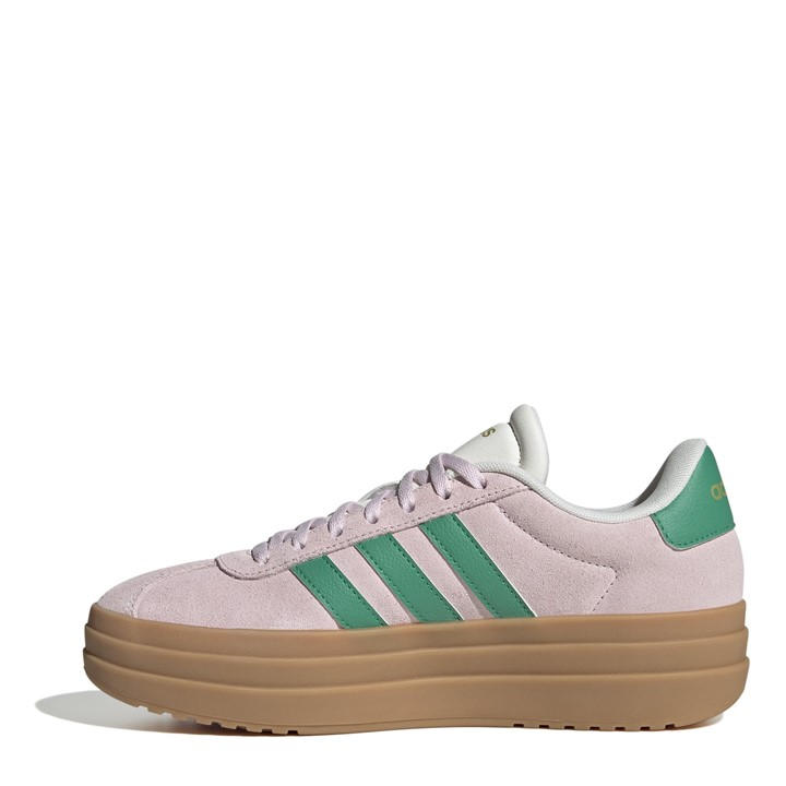 Pnk/Grn/White - adidas - VL Court Bold Women's Trainers