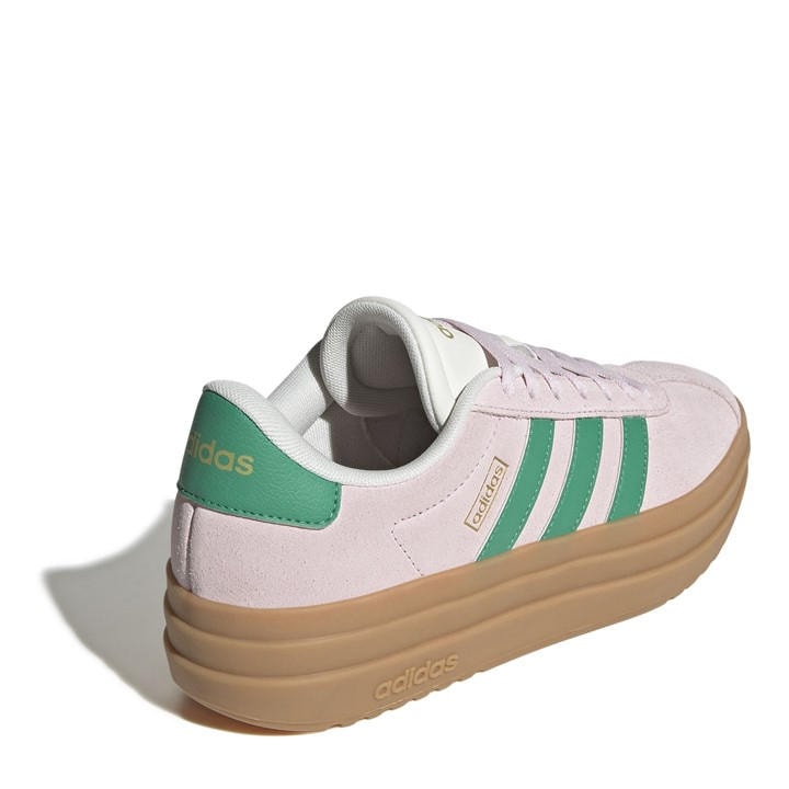 Pnk/Grn/White - adidas - VL Court Bold Women's Trainers