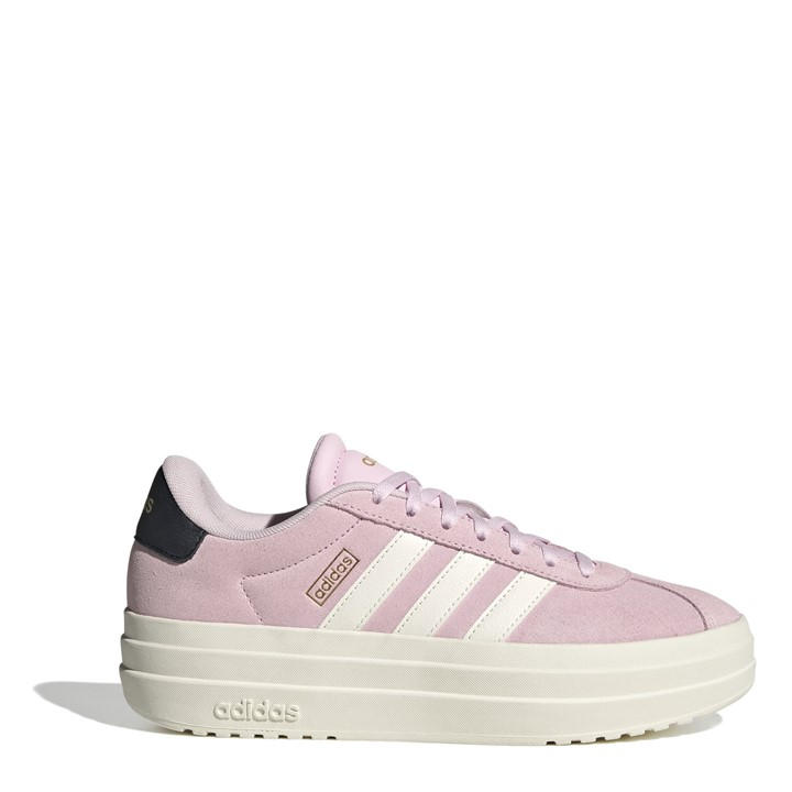 Pink/Wht/Blck - adidas - VL Court Bold Women's Trainers