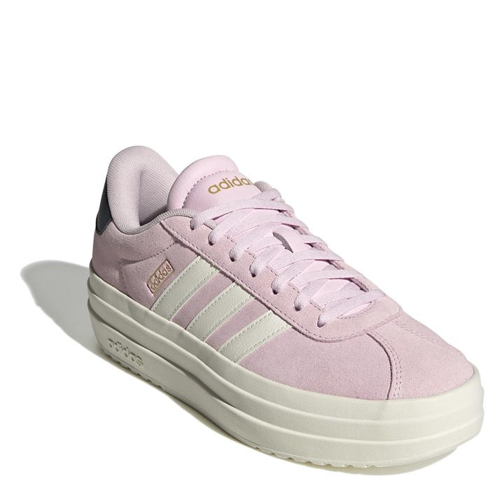 Pink/Wht/Blck - adidas - VL Court Bold Women's Trainers