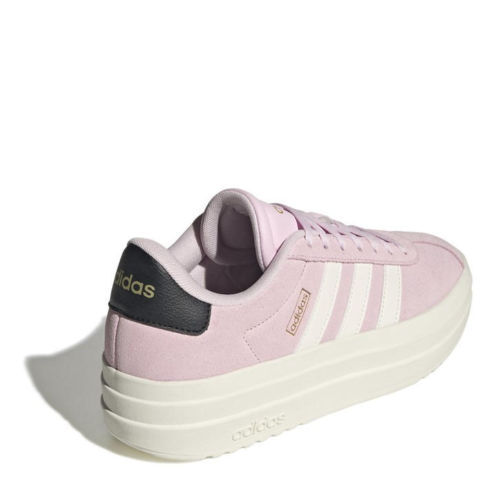 Pink/Wht/Blck - adidas - VL Court Bold Women's Trainers