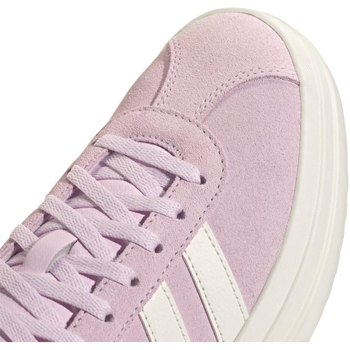 Pink/Wht/Blck - adidas - VL Court Bold Women's Trainers