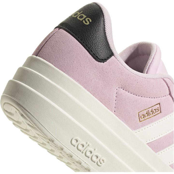 Pink/Wht/Blck - adidas - VL Court Bold Women's Trainers