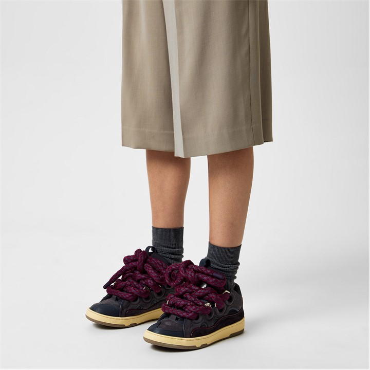 Shark grey - LANVIN - Curb Sneaker
