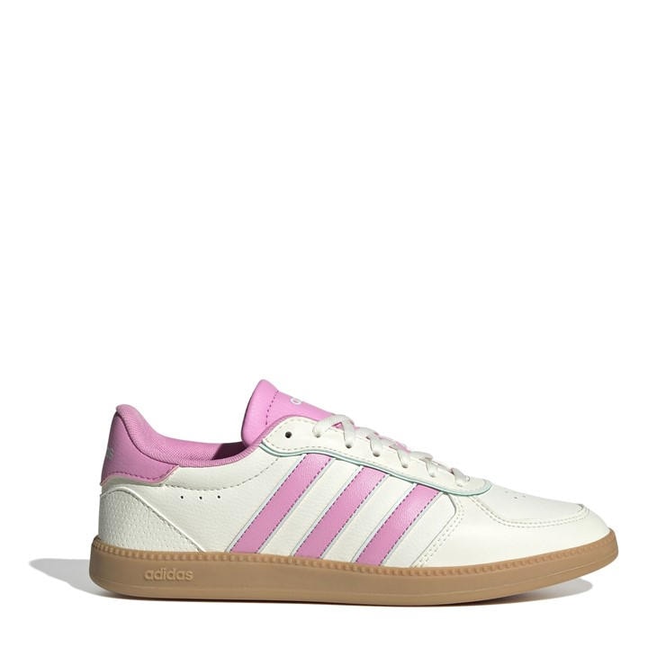 Adidas Women's White Breaknet Sleek Trainers Size 8