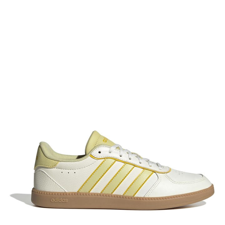 Adidas Women's White Breaknet Sleek Trainers Size 8