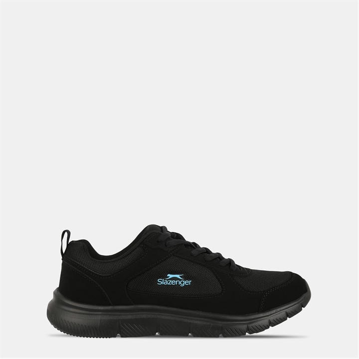 Slazenger Women's Black Force Mesh Trainers Size 6.5