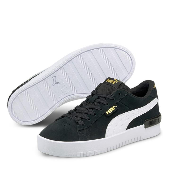 Puma Women's Black Jada Suede Trainers Size 7
